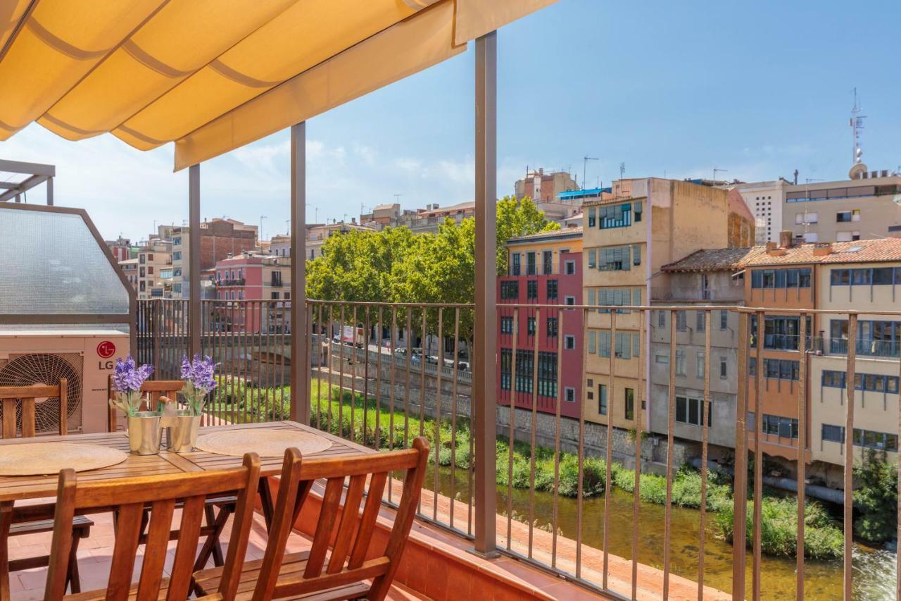 Flateli Rambla 5 2-1 Apartman Girona Kültér fotó